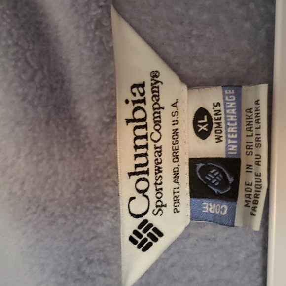 Like New Columbia 3 in one Jacket Full Zip & Snap Close - Picture 5 of 15